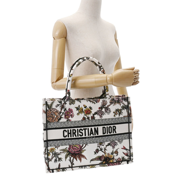 Christian Dior Book Tote Medium Embroidered Handbag Multicolor - Picture 8 of 8